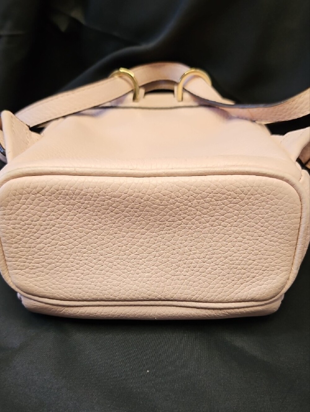 Michael Kors Blush Pink Pebbled Leather Mini Backpack EUC - Picture 11 of 16